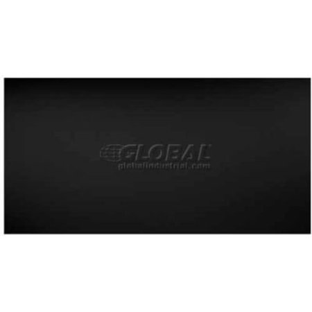 ACOUSTIC CEILING PRODUCTS Genesis Smooth Pro PVC Ceiling Tile, Waterproof & Washable, 2'L X 4'W, Satin Black - 10/Case 745-07